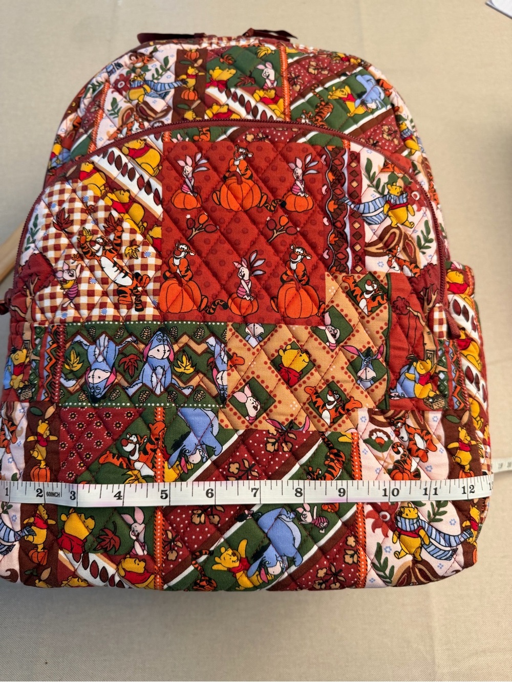 NWT Winnie the Pooh Vera Bradley Essential Backpack- “Autumn Treasures” 2026 - Picture 13 of 14